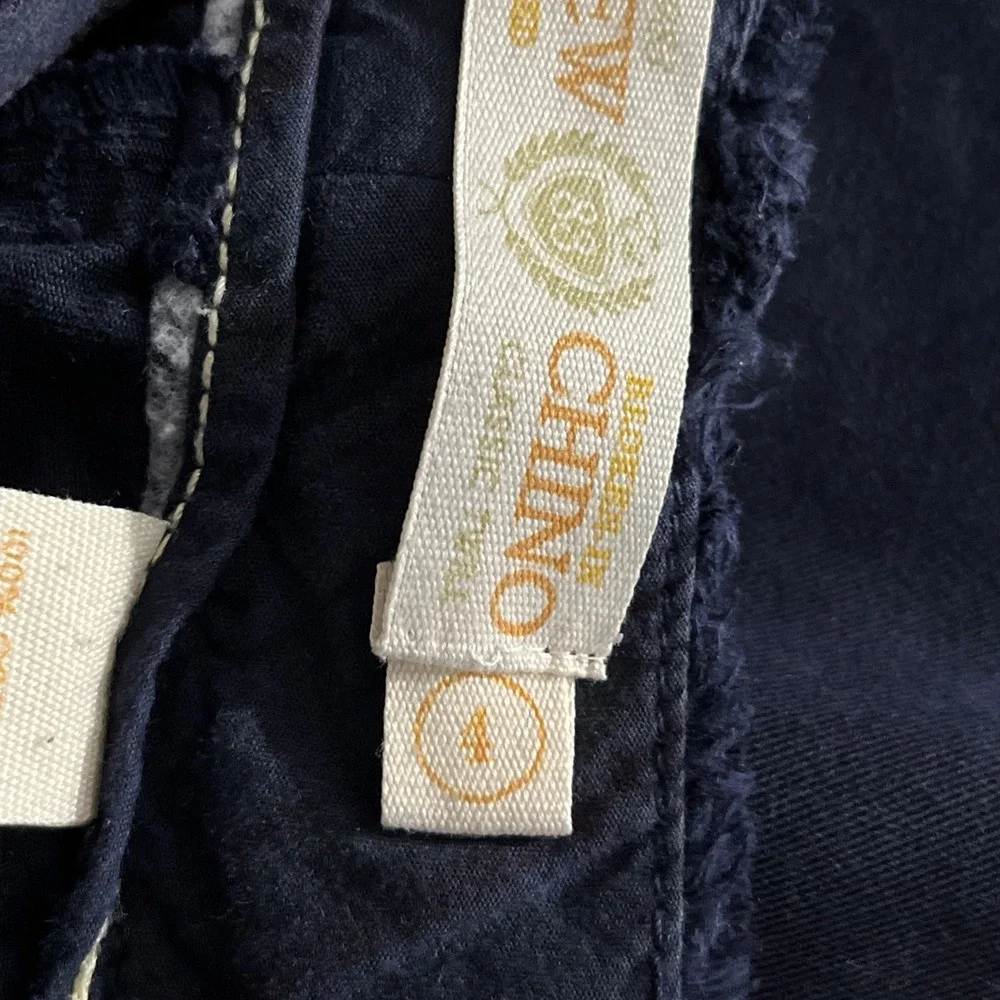 J. Crew Blue Broken-In Pants Size‎ 4